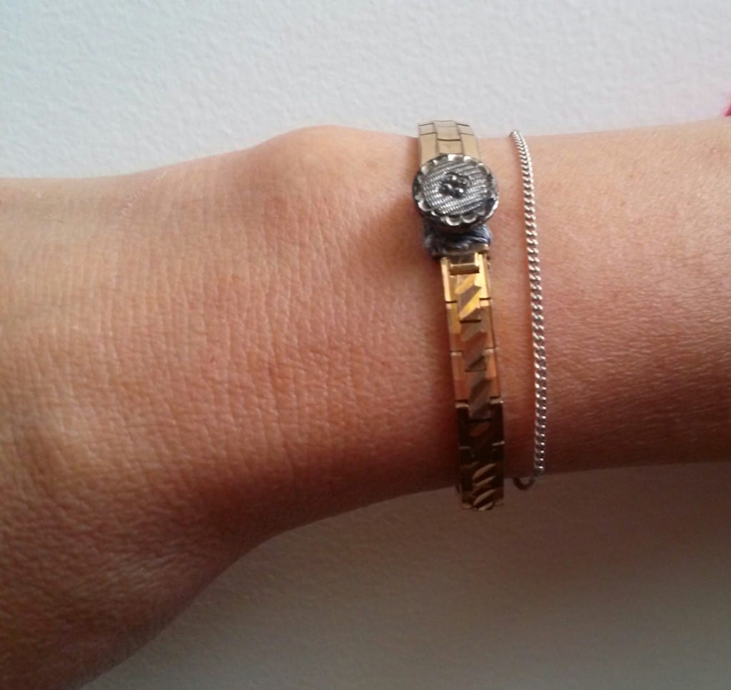 Bracelet avec ancien bracelets de montres