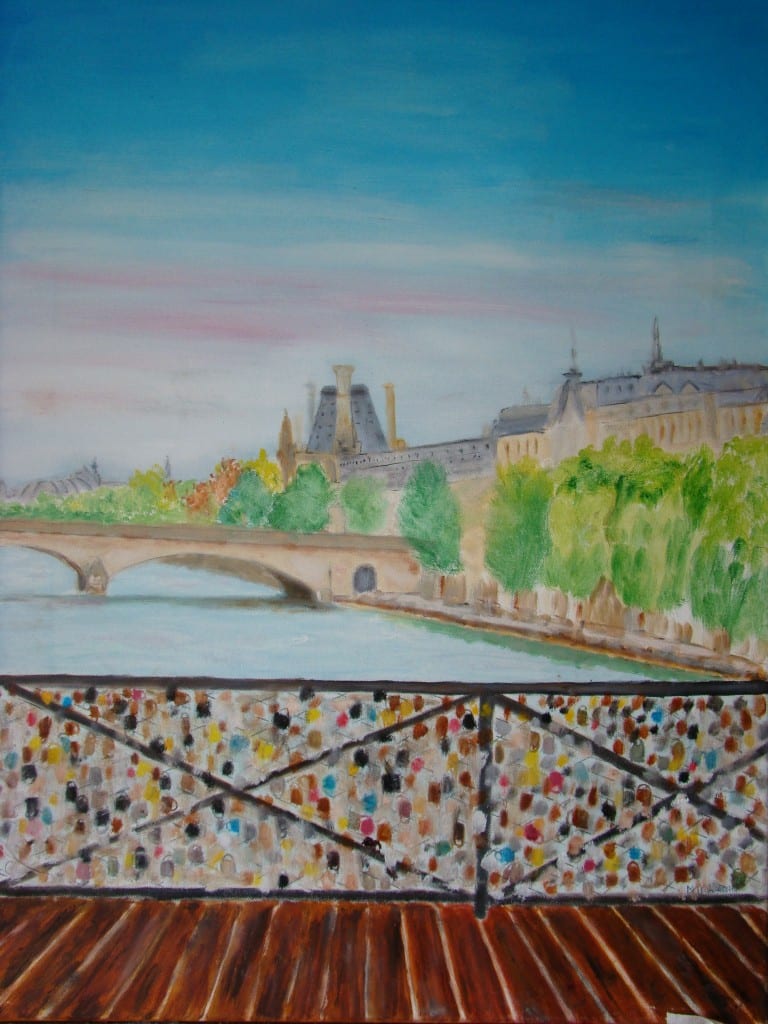Marie Ararian - Pont des arts