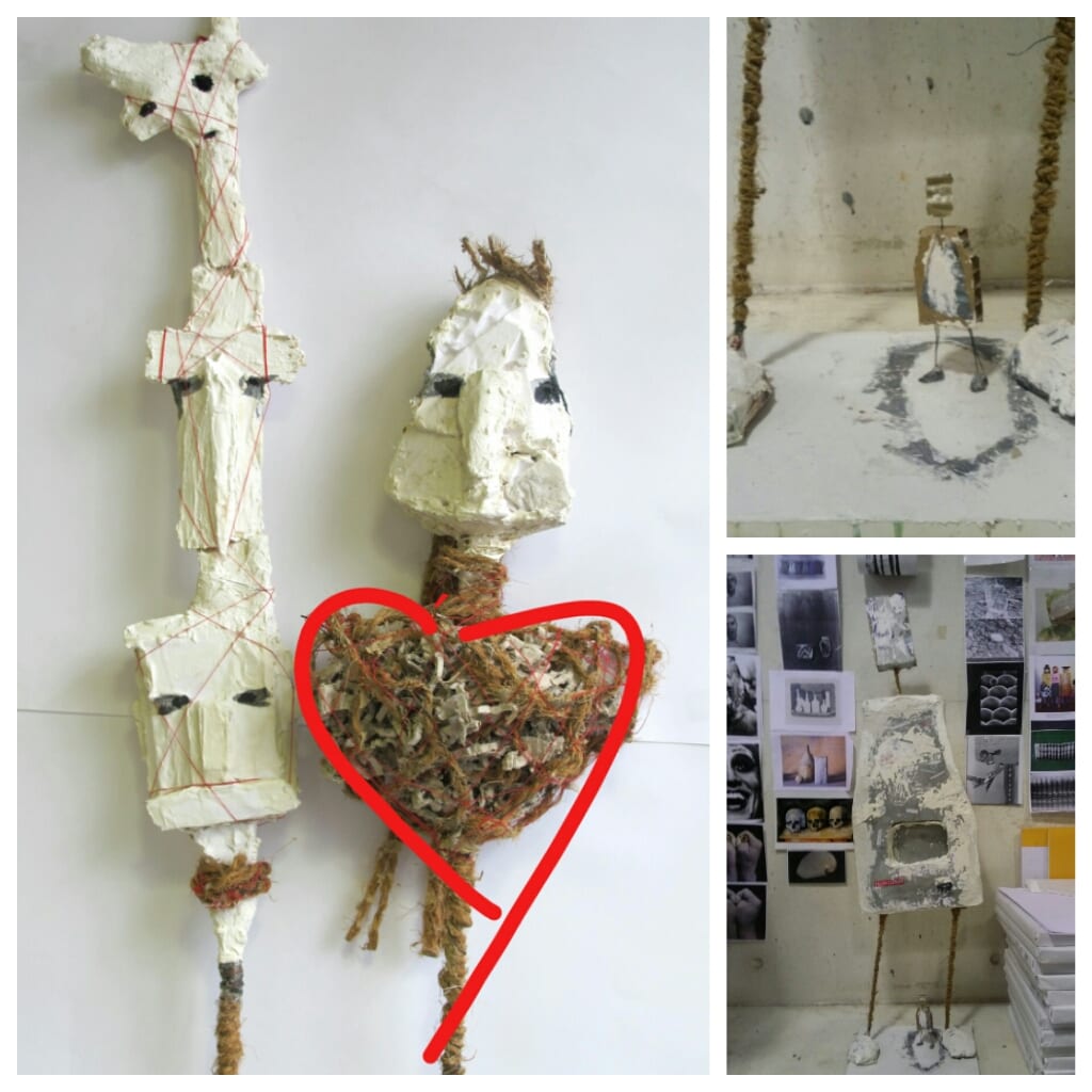 Chrismali - Sculptures les totems