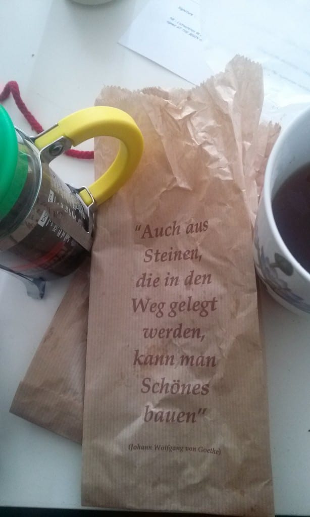 des mots au petit déjeuner