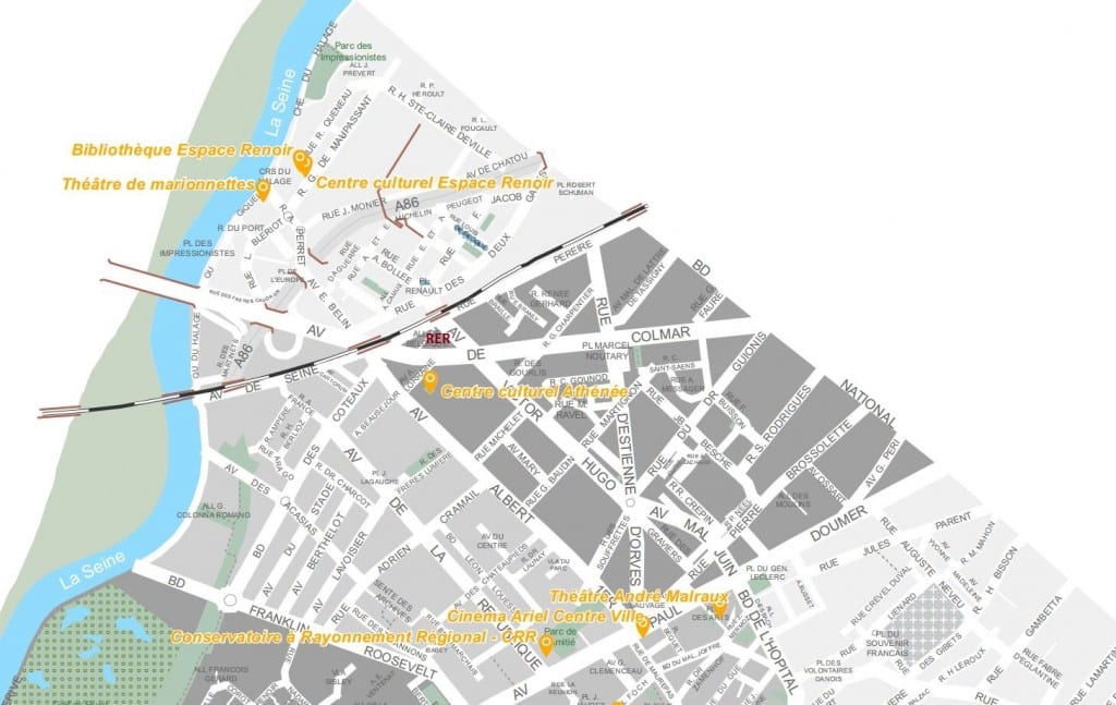 Espace renoir plan