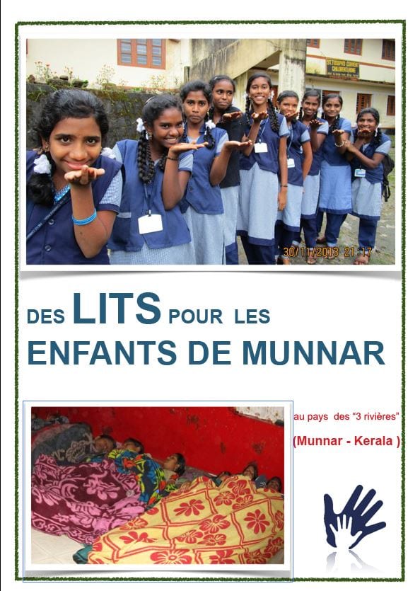 Immacula - des lits pour les enfants de Munnar