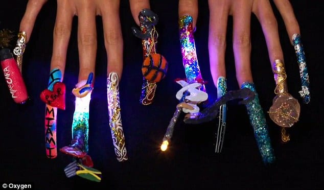 nail art sculpture