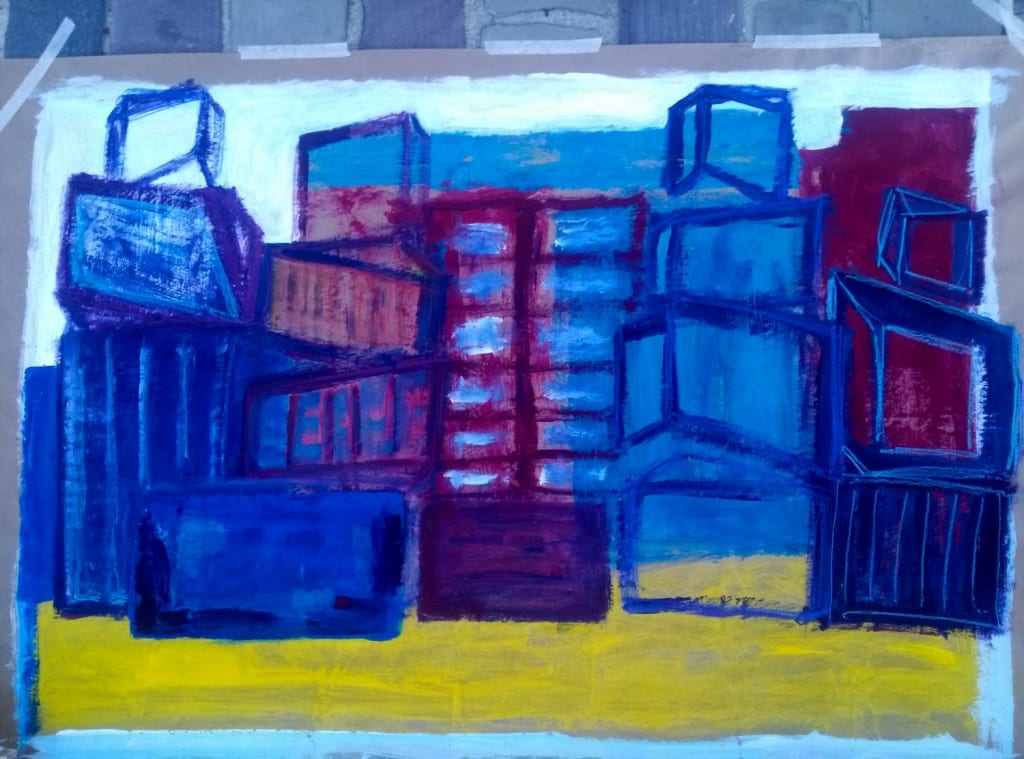 Pantin-Delphine-Seyrig-90-130-acrylique-crayon-grasse
