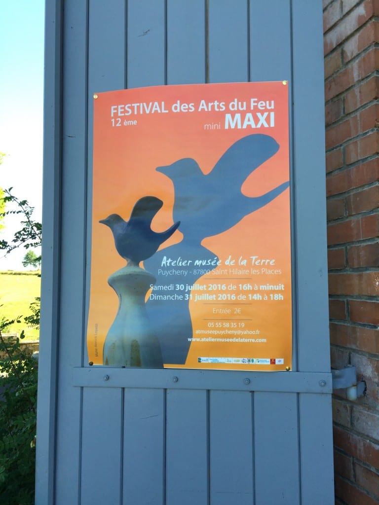 le festival des arts du feu à Puycheny