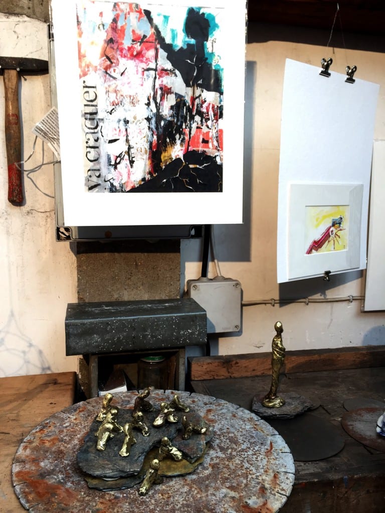 chrismali-bronze-et-dessins