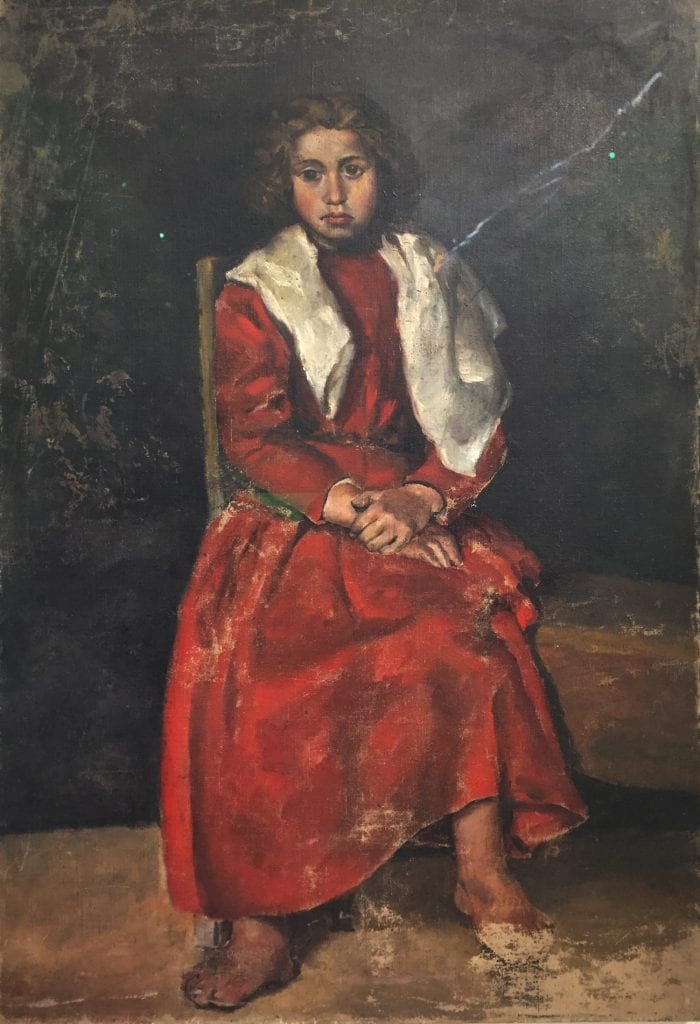 Picasso peint à 14 ans