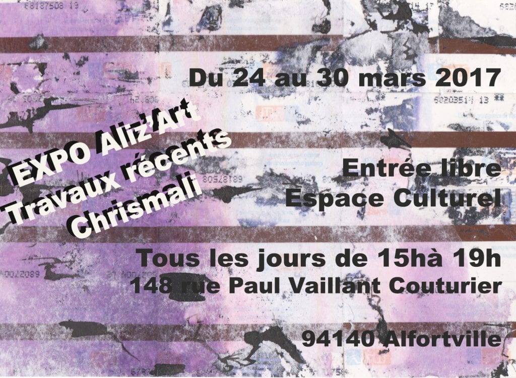 affiche-expo-aliz-art-chrismali-stif