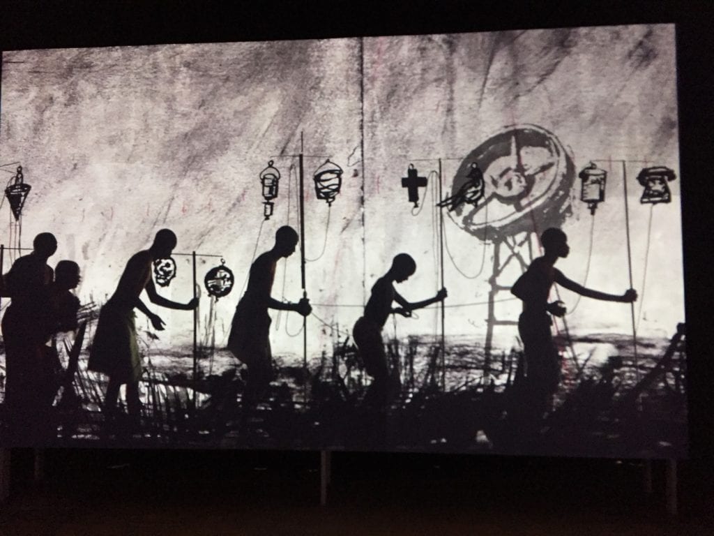 William-Kentridge---Afriques-capitales- More sweetly play the danse