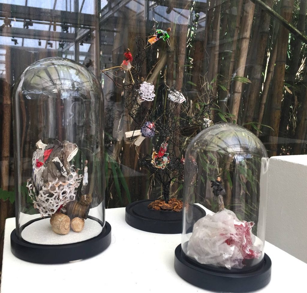 Chrismali les petits mondes expo du cercle des artistes de Paris