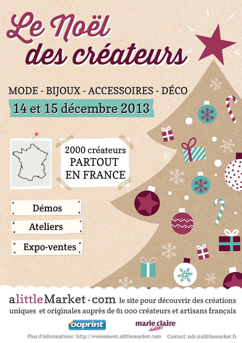 Happy Hour Shop s&rsquo;associe au  » Noël des créateurs  » les 14 et 15 décembre
