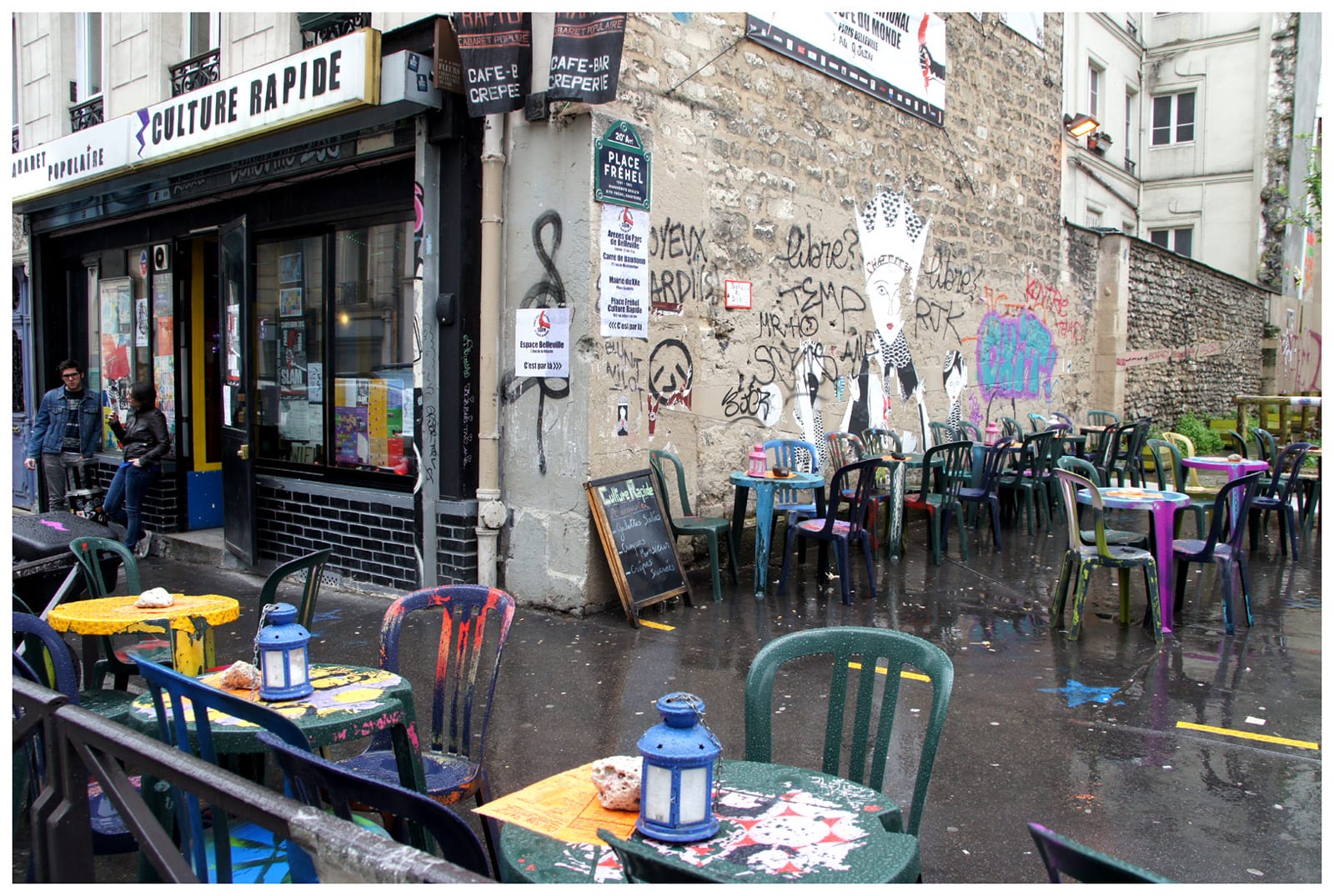 Les artistes découverts lors des portes ouvertes des ateliers de Belleville 2014 rue de la Villette et alentours
