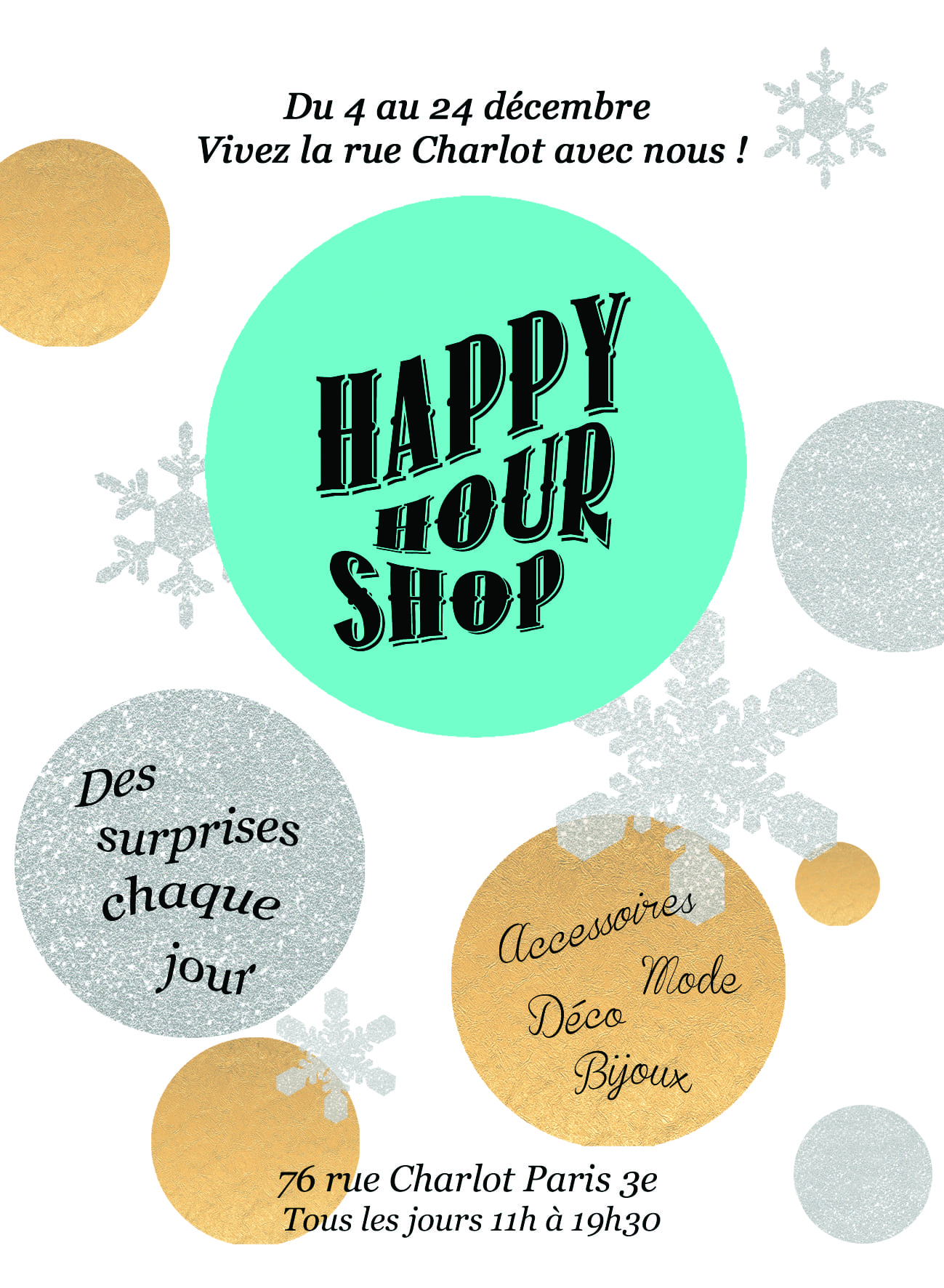 L&rsquo;Happy Hour Shop rue Charlot – une boutique de créateurs, ingénieuse et ludique.