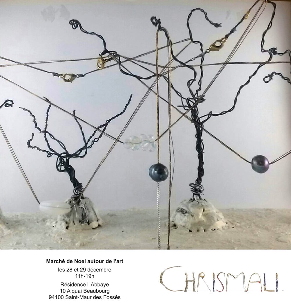 Retrouver Chrismali le temps d&rsquo;un weekend à Saint Maur (94) Marché de Noel et exposition peintures – 28 et 29/11