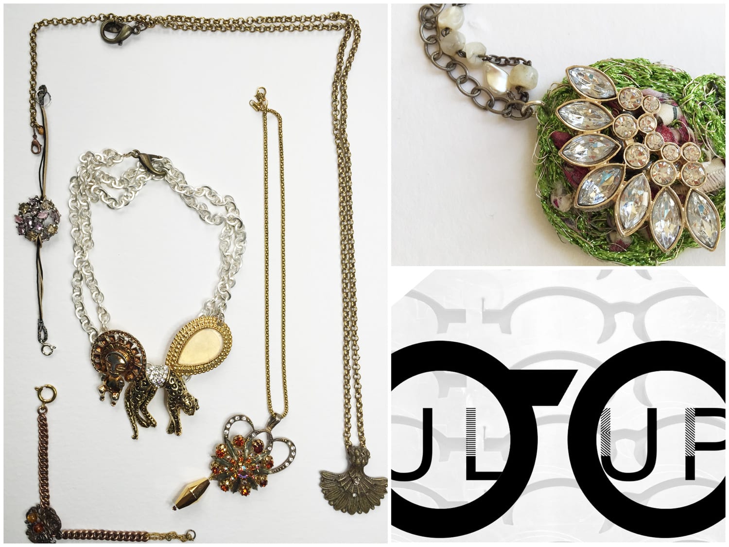 Bijoux dormants et lunettes vintage font bon ménage! Chrismali et ULUP chez l&rsquo;opticien pour les fêtes de Noel!