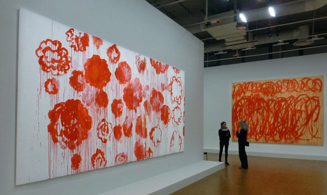 Cy Twombly retrospective au Centre Pompidou