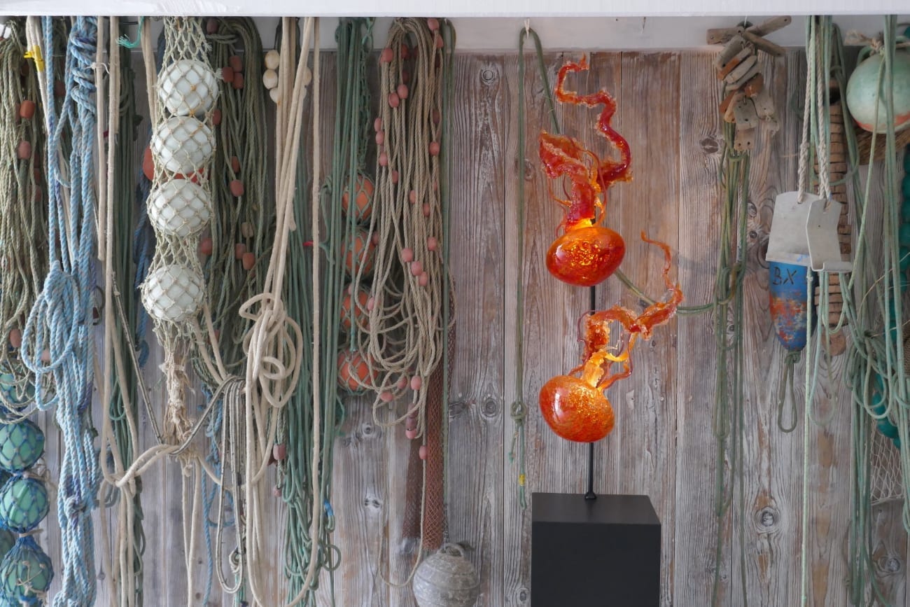 Sébastien Rideau, sculptures en lumière dans son atelier du Médoc
