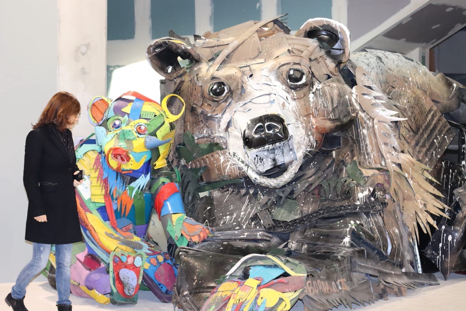 Bordalo II – street artiste engagé – Expo Galerie Mathgoth