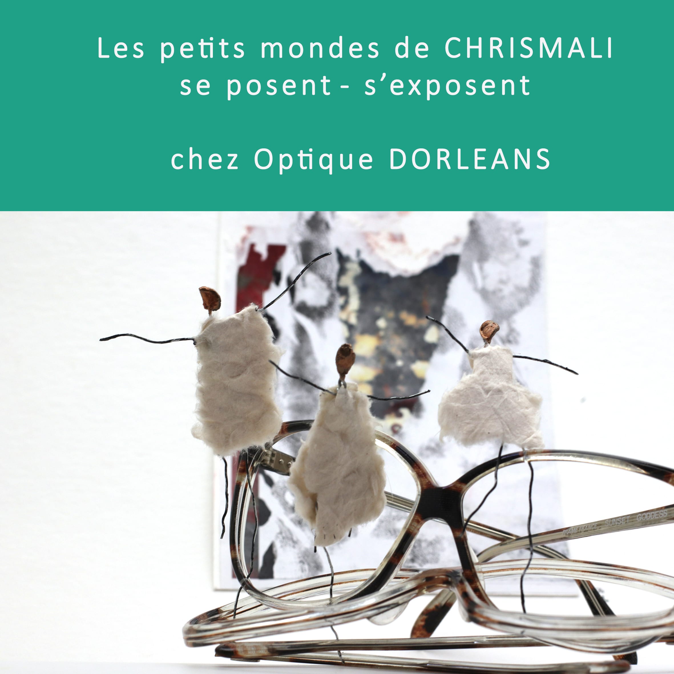 Les petits mondes  de Chrismali se font voir – Optic artistic expo