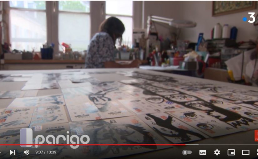 Interview Chrismali dans Parigo-France 3 TV IDF